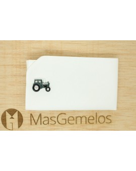 Gemelos para camisa Tractor verde militar agricola