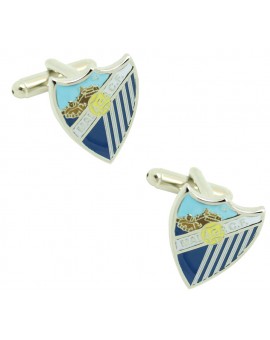 Cufflinks for shirt Malaga Club de Futbol