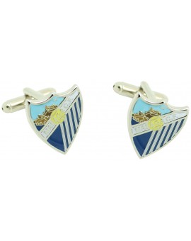 Cufflinks for shirt Malaga Club de Futbol 2