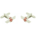 Cufflinks for Rokiski Air Army shirt Spain
