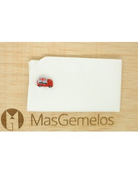 gemelos personalizados mini rojo uk