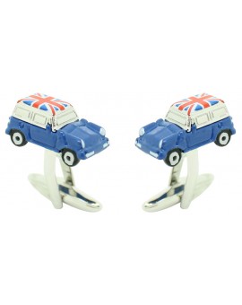 Gemelos para camisa Mini Cooper Azul Bandera UK 2