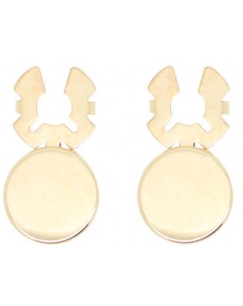 Cubrebotones Redondo oro rosa 2