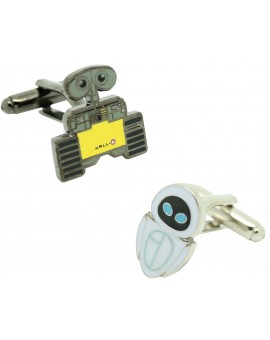 Gemelos para camisa Wall-e y Eva