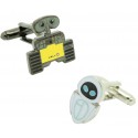 Cufflinks for shirt WALL-E and EVA color