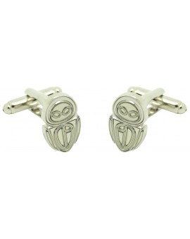 comprar gemelos para camisa Eva plateado