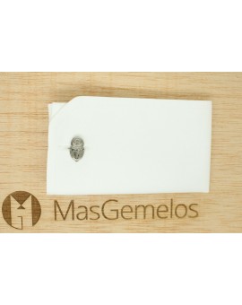 regalar para boda gemelos de camisa Eva plateado