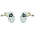 Cufflinks for shirt EVA robot plated