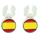 Cubrebotones bandera España