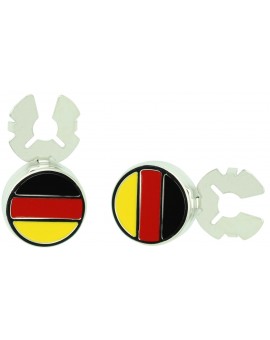 Cubrebotones para camisa Bandera de Alemania