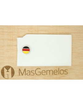 Cubrebotones para camisa Bandera de Alemania
