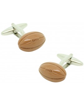 Gemelos para camisa Balon Rugby 3D