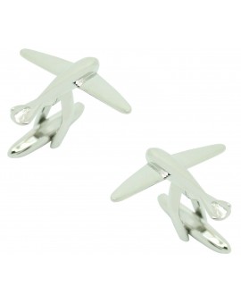 Gemelos para camisa Avión Planeador