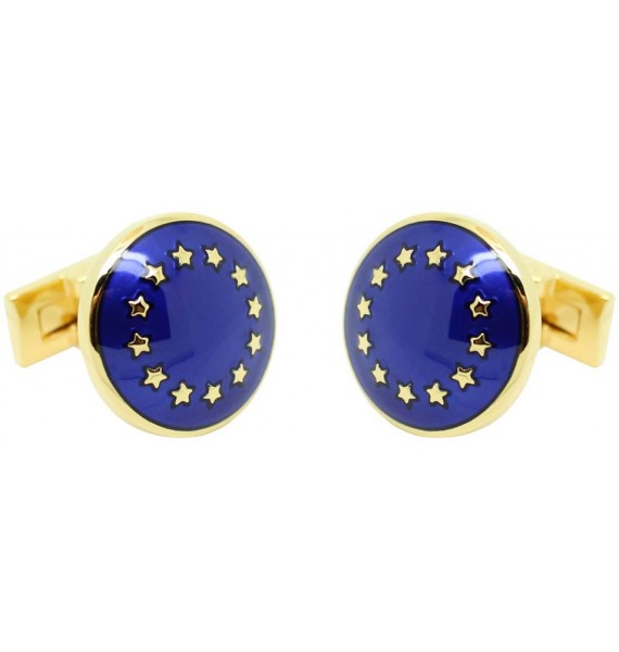 Cufflinks for shirt Skultuna European Union - golden