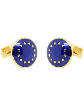 Cufflinks for shirt Skultuna European Union - golden