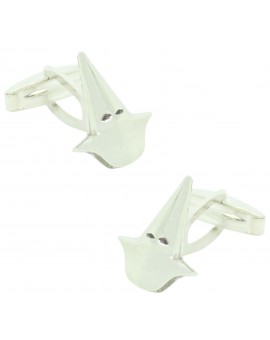 Gemelos para camisa Capirote Plata de ley