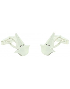 Boutons de manchette de chemise Capirote en argent sterling