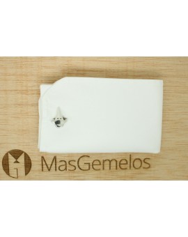 Boutons de manchette de chemise Capirote en argent sterling