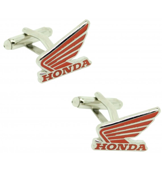 Gemelos para camisa Honda motorcycles rojo