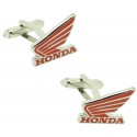 Gemelos para camisa Honda motorcycles rojo