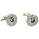 Cufflinks for municipal police of Madrid shirt