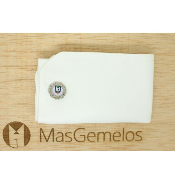 Cufflinks for municipal police of Madrid shirt