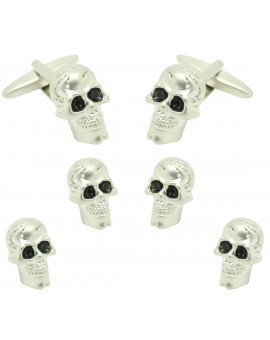 Botones para camisa de Esmoquin Calavera