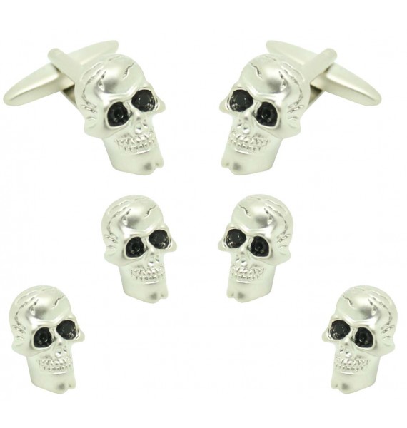 Botones para camisa de Esmoquin Calavera 