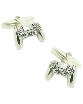 Gemelos para camisa mando PlayStation Plata de Ley PREMIUM