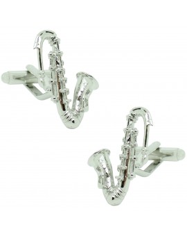 Boutons de manchette Saxophone