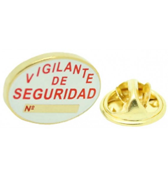 Pin de solapa Vigilante de seguridad