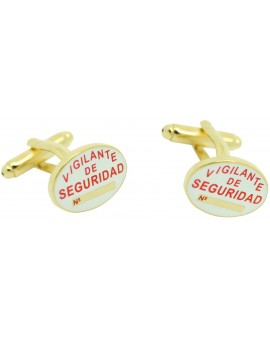 Cufflinks for security guard shirt 2