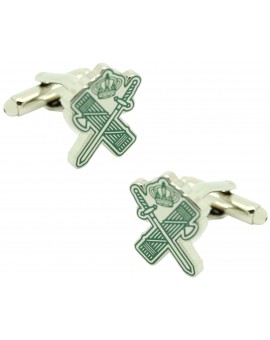 Cufflinks for shirt Lictors beam and sword Guardia Civil