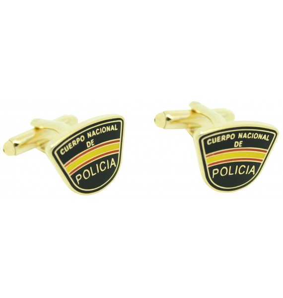Abotoaduras para camisa patch ombro Polícia Nacional