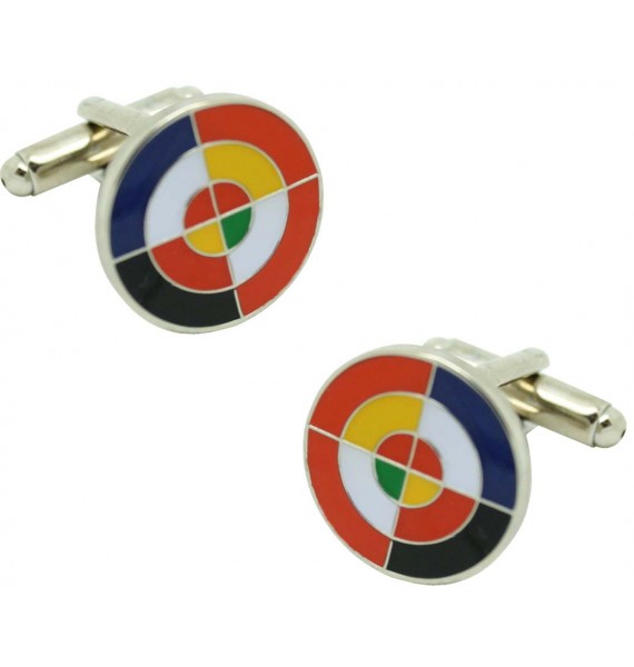 Gemelos para camisa bandera escarapela Eurofighter