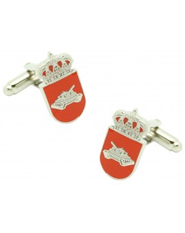 Gemelos para camisa distintivo permanencia fuerzas pesadas