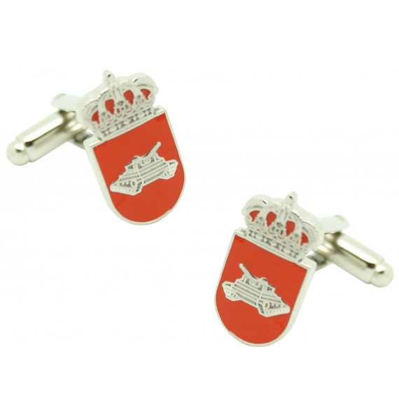 Cufflinks for distinctive shirt stay armed forces tank