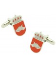 Cufflinks for distinctive shirt stay armed forces tank