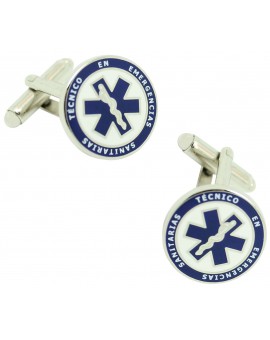 Gemelos para camisa Técnico en Emergencias Sanitarias