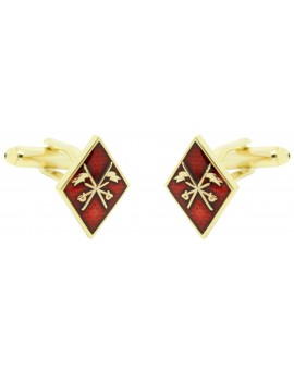 Cufflinks for rhombus cavalry emblem shirt 2