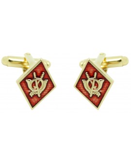Cufflinks for emblem shirt Rhombus infantry 2
