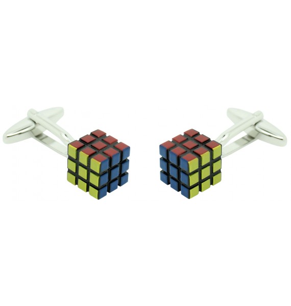 Gêmeos para camisa original Cubo Rubik 3D