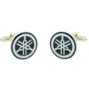 Yamaha Logo blue Cufflinks 