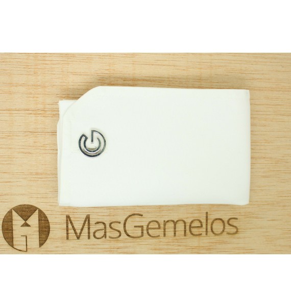 Gemelos para camisa personalizados Letra G a medida Plata 925