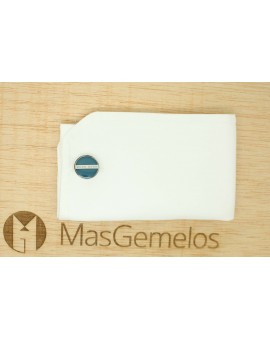 Gemelos Hugo Boss Roundel enamel Fix - azulon