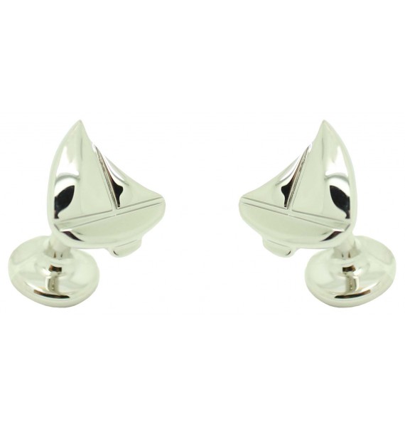 Gemelos Hugo Boss Barco de vela - plated