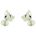 Cufflinks Hugo Boss Sailing boat - plated