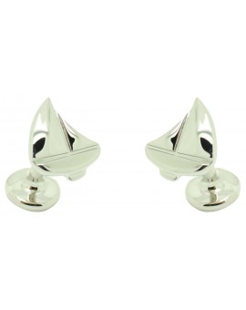 Gemelos Hugo Boss Barco de vela - plated