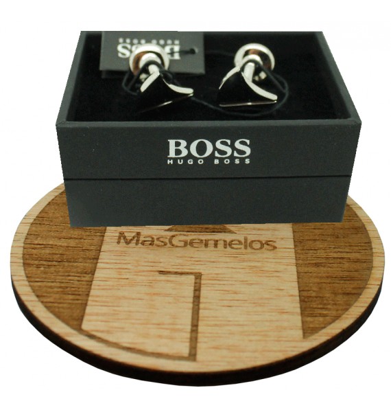 Gemelos Hugo Boss Barco de vela - plated