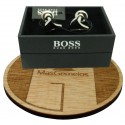 Cufflinks Hugo Boss Sailing boat - plated